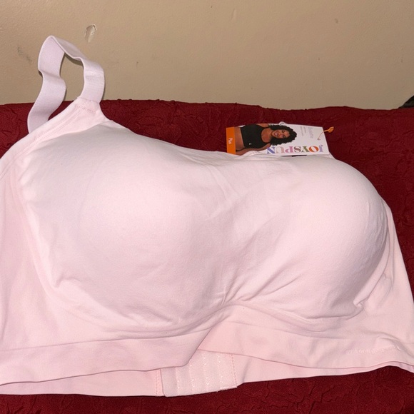 Jockspun Women's Soft Pink Bra 3X NWT - Picture 1 of 5
